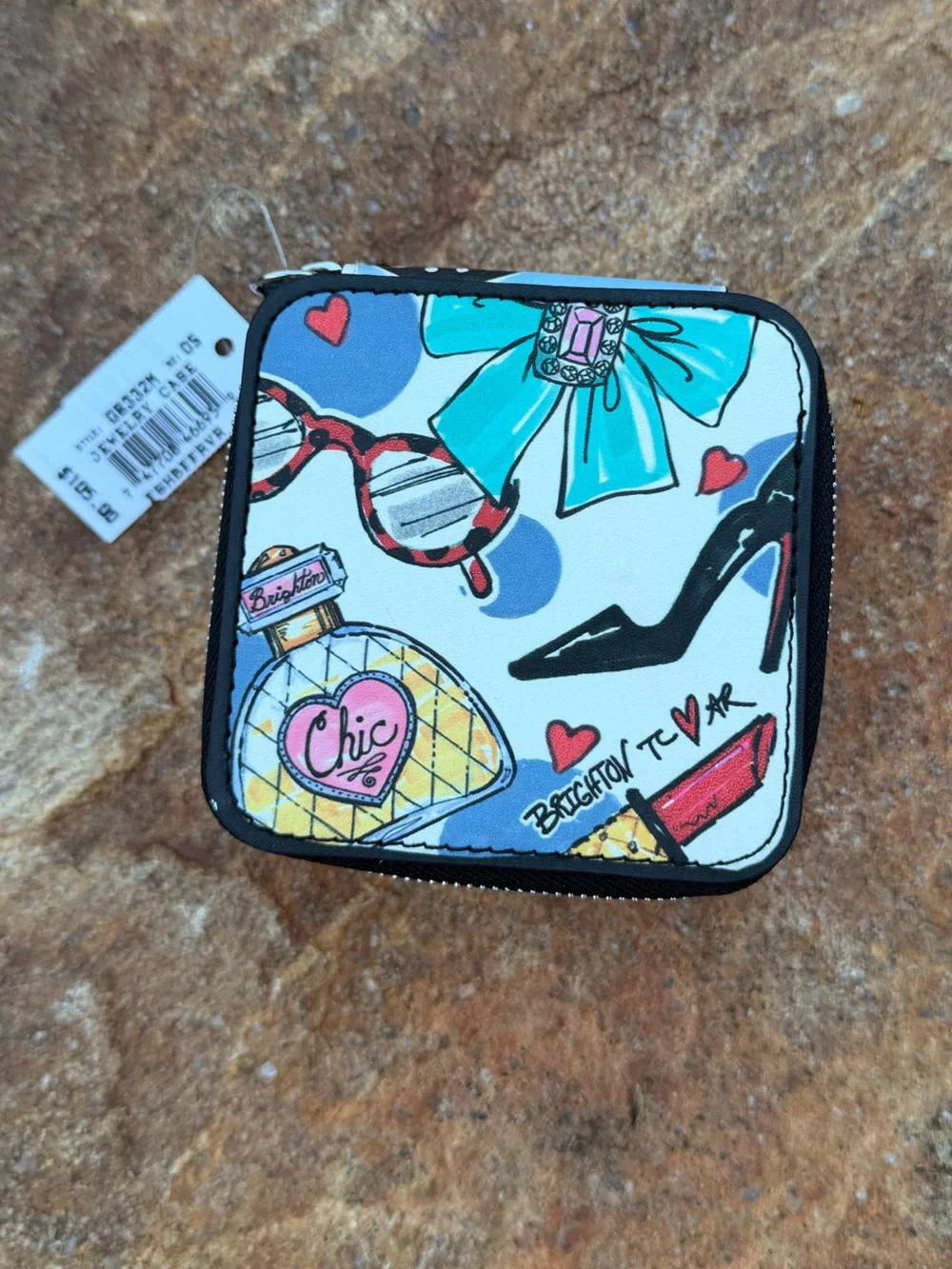 Brighton “Best Friends Furever” Jewelry Case NWT